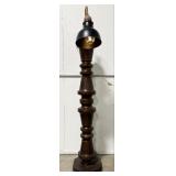 Steampunk Industrial Style Wood Lamp