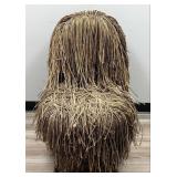 Mid-Century Campana Brothers Style Shaggy Cord Cha