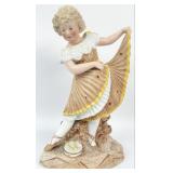 Antique Gebruder Heubach Bisque Porcelain Dancing