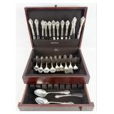 64 Piece Sterling Silver Towle "Legato" Flatware