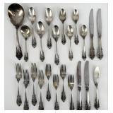 23 Piece Sterling Silver Wallace "Grande Baroque"