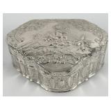 Antique Continental Silver Cherub & Insect .863 Fi