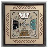 Navajo Artist Wilford Ben "Storm Dancers Rain & L