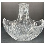 New In Box Waterford Crystal Lismore Basket