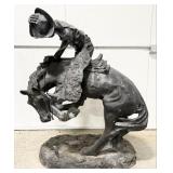 After Frederic Remington "Rattlesnake" Large Bro