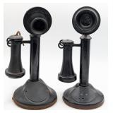 Pair Of Antique Automatic Electric & American Bell