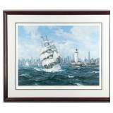 Charles Vickery "Farewell Chicago" Signed Artist
