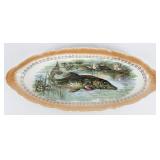 Vintage Imperial China Fish Platter