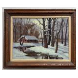 1974 Robert Hoffman "Silent Shadows" Oil Paintin