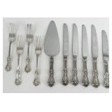 10 Piece Sterling Silver Frank Smith "Federal Cot