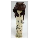 Meiji Period Japanese Toad & Insect Boxwood & Bone