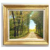 Gregory D. Steele "Squirrel" Oil Painting On Can