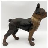 Antique Boston Terrier Cast Iron Doorstop