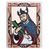 1994 Saint John Nepomucene Retablo By Artist R. Ph