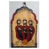 1996 The Holy Trinity Retablo By Artist Tim Lucero