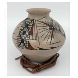 Mata Ortiz Pottery Martha M. de Quezada Grey Polyc