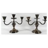 Pair Of Vintage Salvador De La Serna Sterling Silv