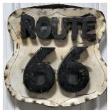 22' Route 66 Single Sided Metal Sign