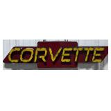 48' Corvette Single Sided Metal Sign