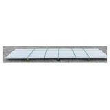(50) 12'x36' 28 Gauge Galvalume Roof Panels