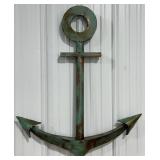 37' Anchor Double Sided Metal Wall Hanging