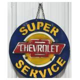 20.5' Chevrolet Super Service Single Sided Metal