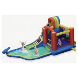 Splash Wave Fun Zone Inflatable Water Slide & Boun