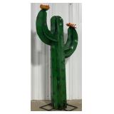 40ï¿½ Metal Cactus Statue