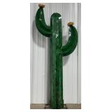54ï¿½ Metal Cactus Statue