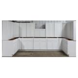 ARCADIA WHITE Premium Kitchen Cabinets