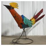 23ï¿½ Metal Roadrunner Statue