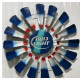32' Bud Light Windmill Single Sided Metal Sign