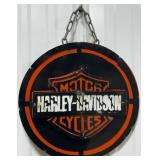 12' Harley Davidson Motorcycles Single Sided Meta