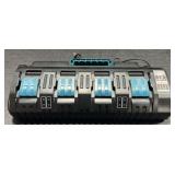 Makita 18V Lithium-Ion 4-Port Multi Charger