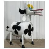 17ï¿½ Metal Cow Statue