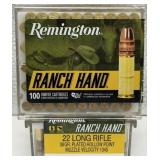 Remington RANCH HAND 22 Long Rifle Rimfire Cartrid