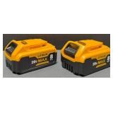 20V MAX 8 Ah Extended Range Lithium Battery