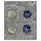 1971 U.S. Eisenhower Dollar Coin, 40% Silver