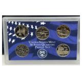 2001 United States Mint 50 State Quarters Proof Se