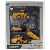 1/32 Volvo Construction Toy Playset w/ Wheel