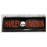35' Harley Davidson Single Sided Metal Sign