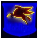 13.5ï¿½ Mobilgas Pegasus LED Single Sided Neon Sign