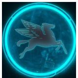 13ï¿½ Pegasus LED Single Sided Neon Sign