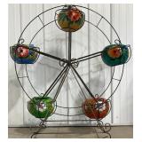 42ï¿½ Metal Potted Plant Ferris Wheel