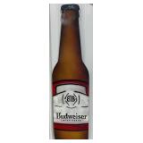 47.5' Budweiser Bottle Single Sided Metal Sign