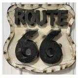 22' Route 66 Single Sided Metal Sign