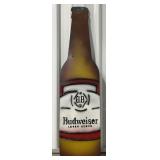 30' Budweiser Bottle Single Sided Metal Sign