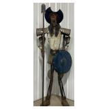 6'5' Don Quixote Metal Sculpture