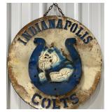 23.5' Indianapolis Colts Single Sided Metal Sign