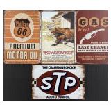 Phillips 66, STP, Winchester, & Gas & Oil Single S